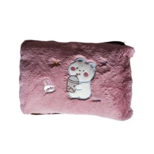 Bolsa de agua caliente eléctrica afelpada diseño de oso