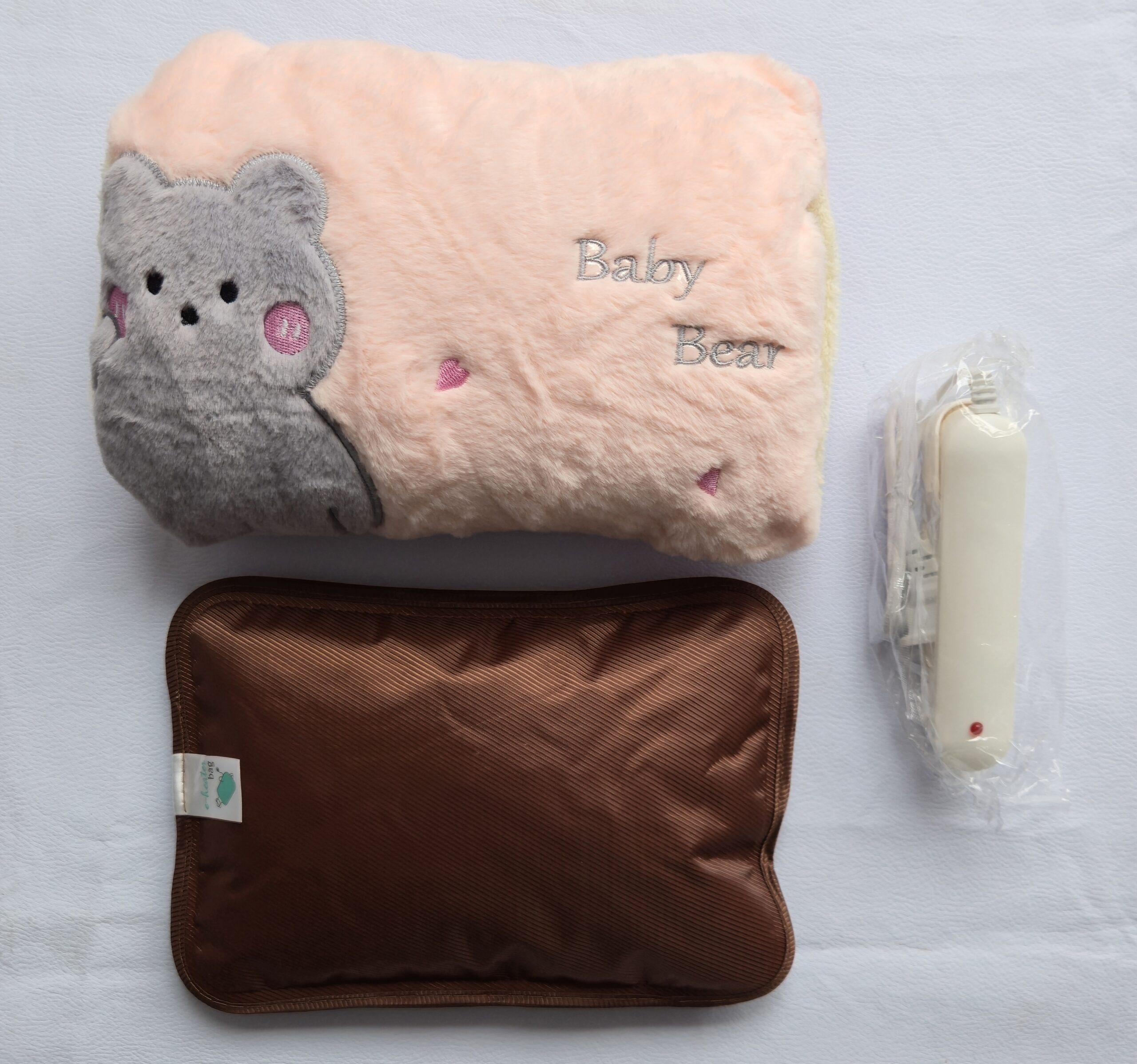 Bolsa eléctrica de agua caliente con almohada (diseño bear) Para variaciones de color dar clic. - Imagen 2