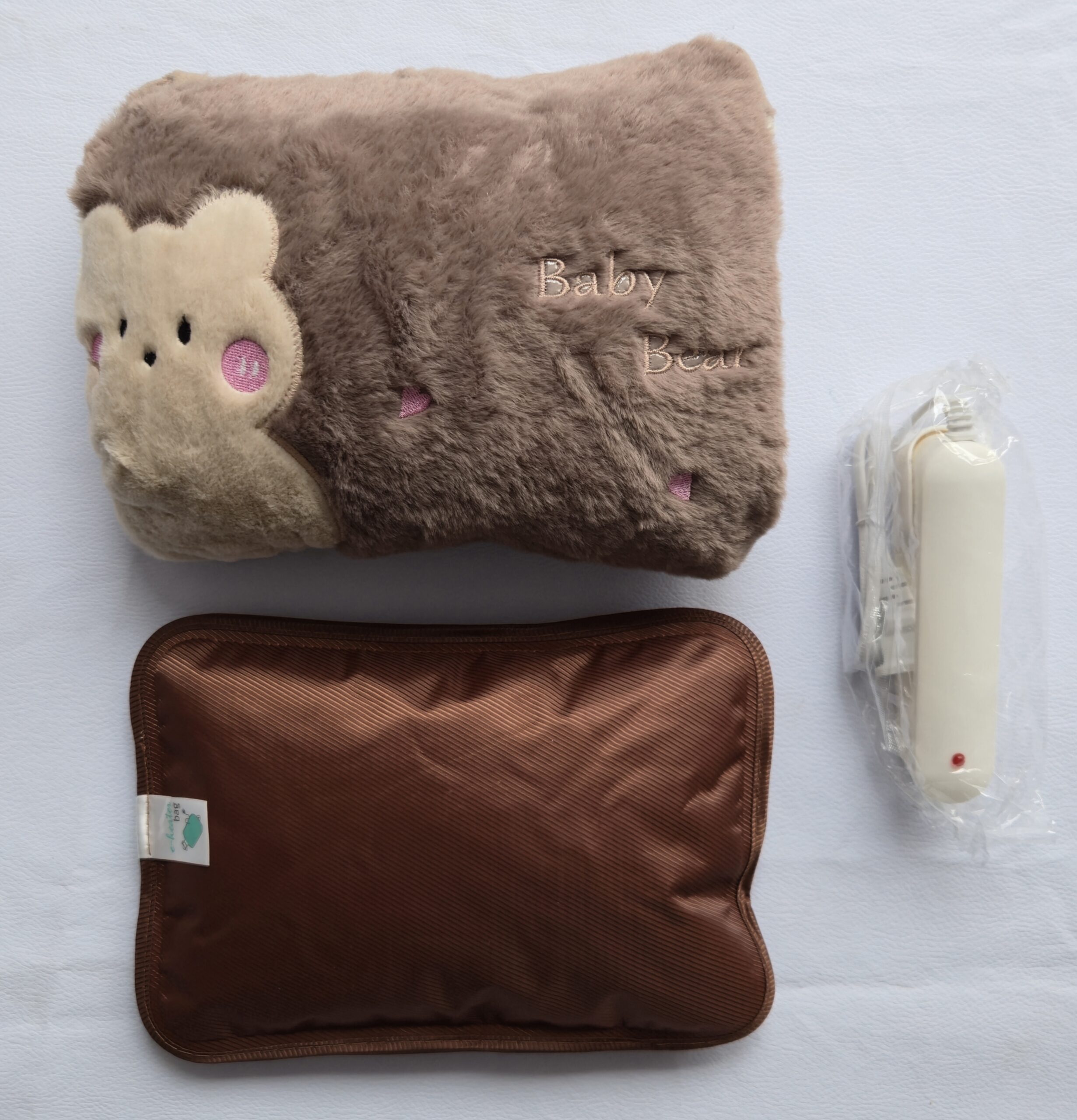 Bolsa eléctrica de agua caliente con almohada (diseño bear) Para variaciones de color dar clic. - Imagen 3