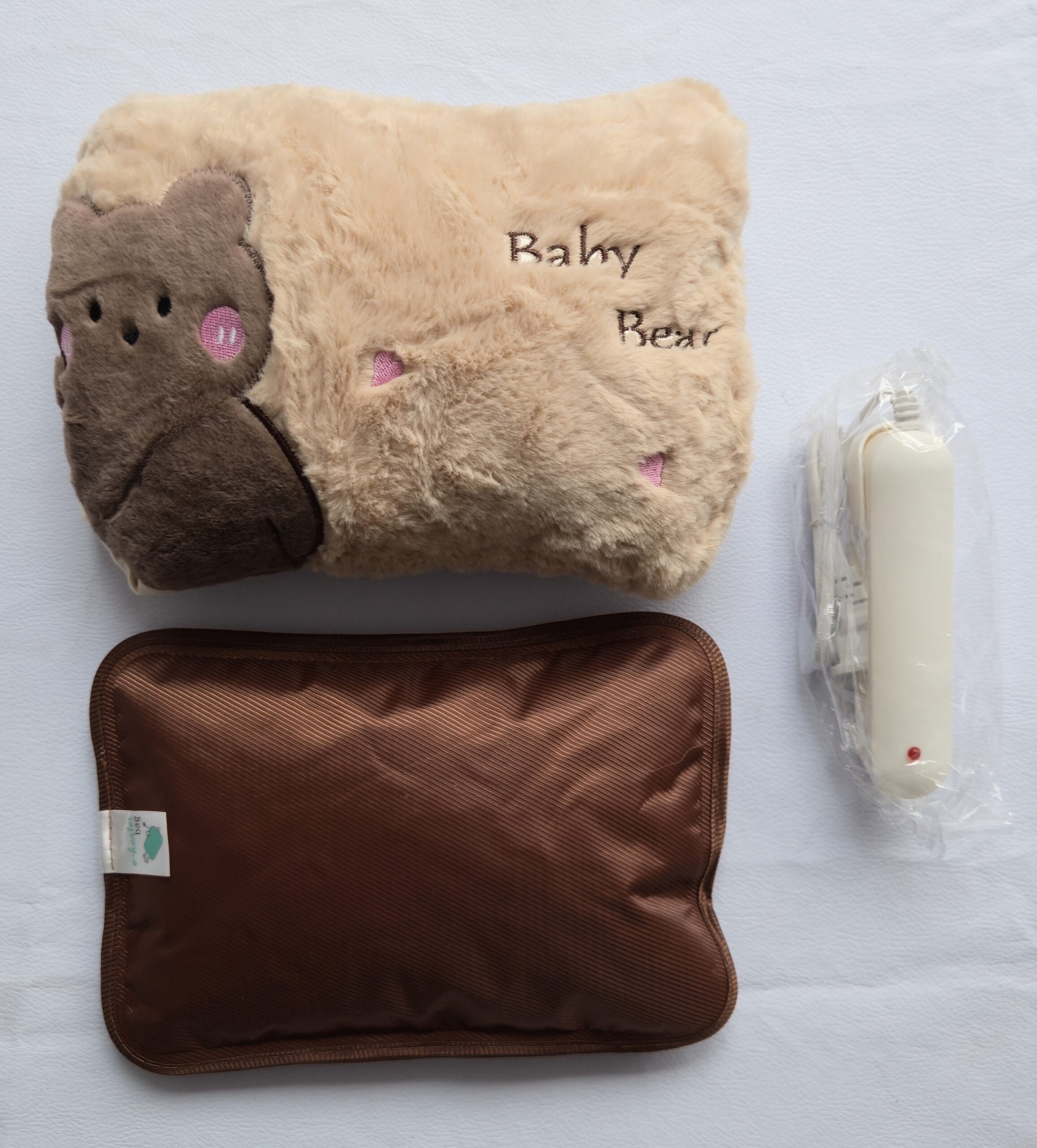 Bolsa eléctrica de agua caliente con almohada (diseño bear) Para variaciones de color dar clic. - Imagen 4