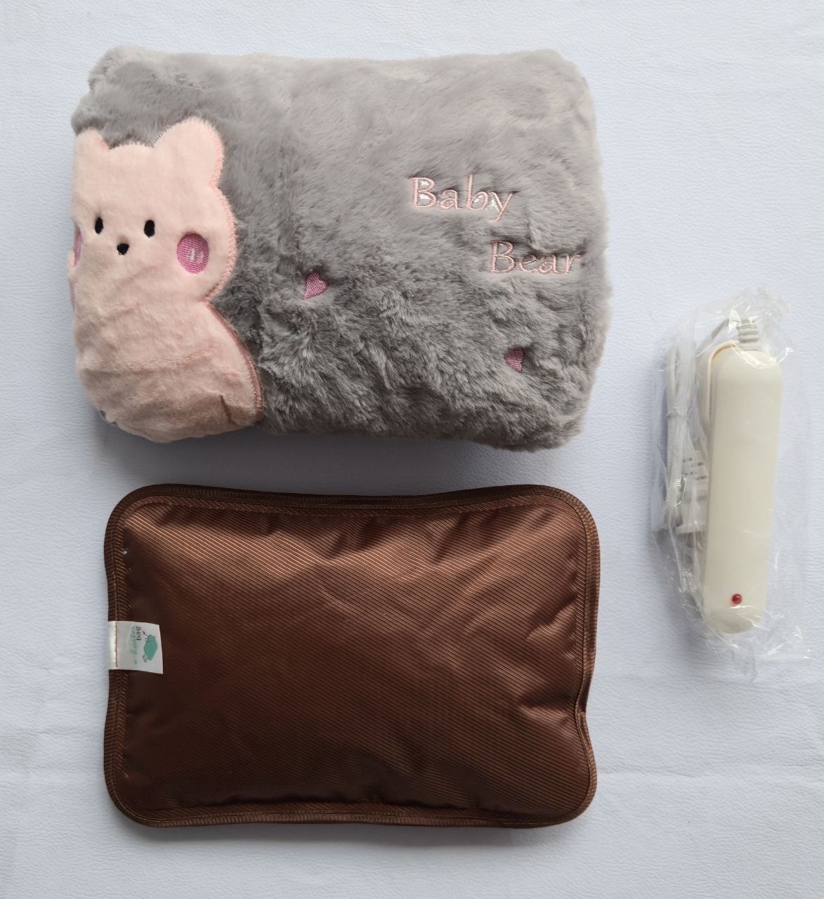 Bolsa eléctrica de agua caliente con almohada (diseño bear) Para variaciones de color dar clic. - Imagen 5